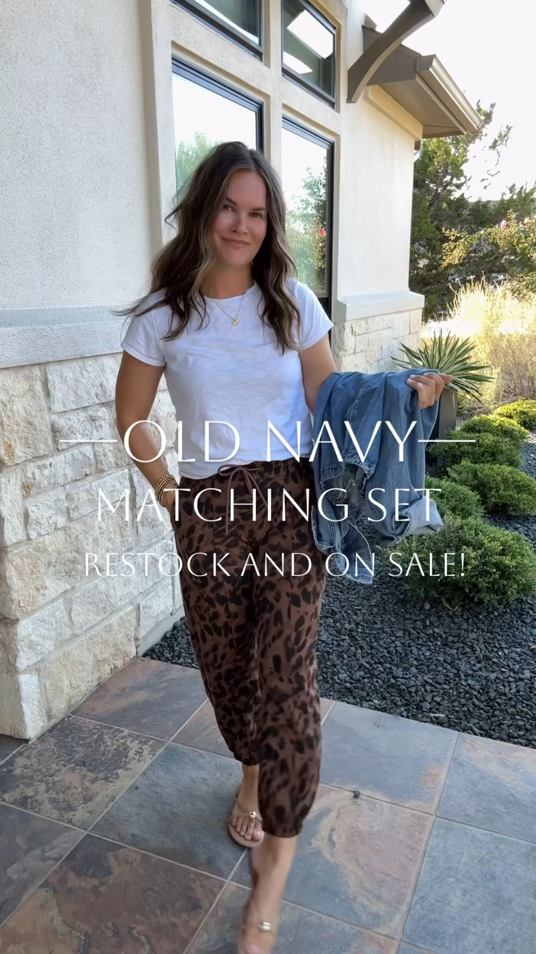 I found the cutest matching set at Old Navy! And it’s on sale. Love the fun pattern , amazing quality, details and fit- running errands, kids sports event, lounging! ✨ LIKE and comment “OLD NAVY SET” to have all links sent directly to your messages
.
#oldnavy #oldnavystyle #matchingset 

#LTKgrwm #LTKootd #LTKActive