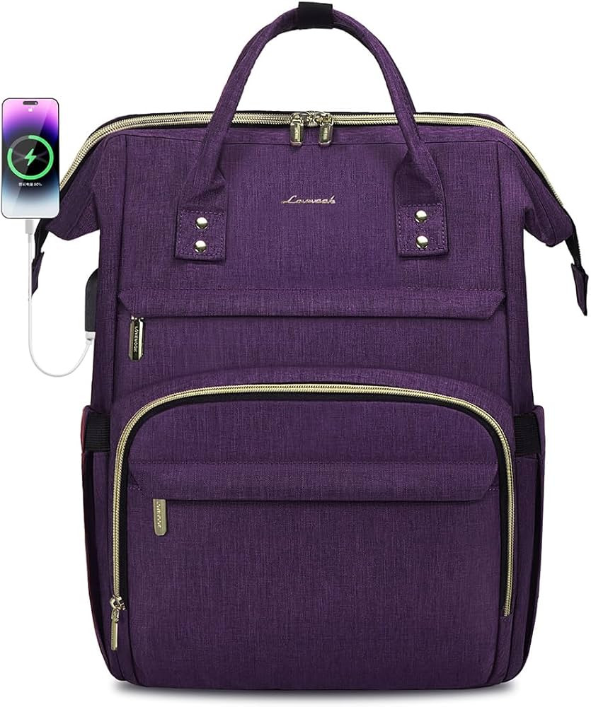LOVEVOOK Laptop Backpack for Women,15.6 Inch Professional Womens Travel Backpack Purse Computer L... | Amazon (US)