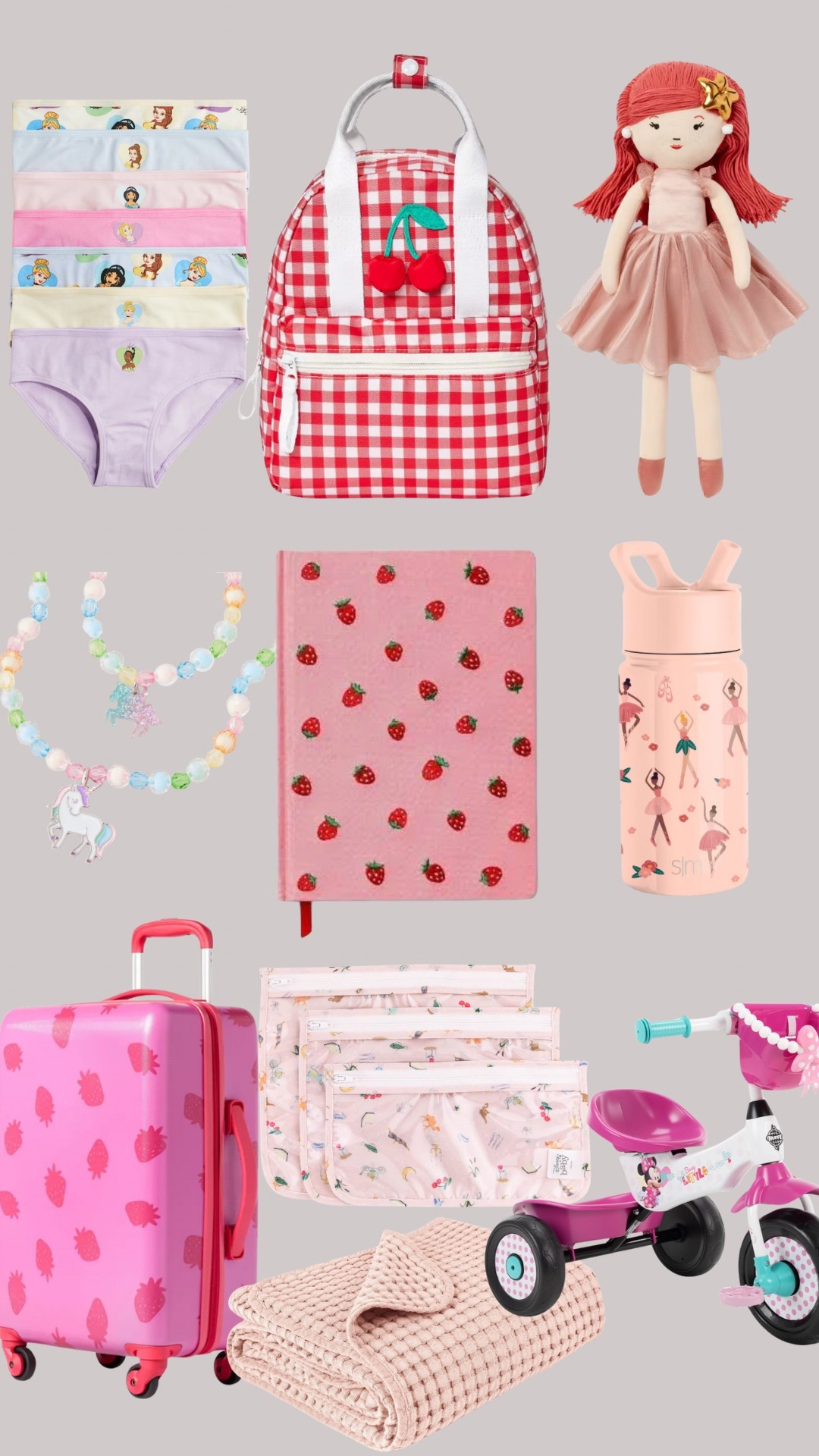 Cute toddler girl finds! 🍓