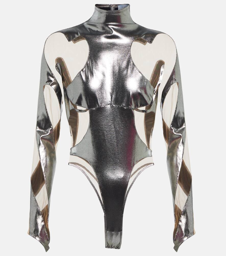 Mugler Rodeo paneled bodysuit | Mytheresa (US/CA)