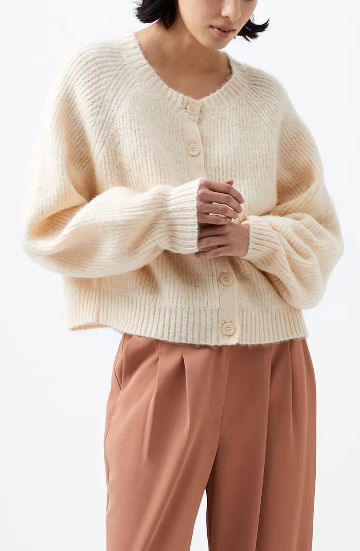 French Connection Fluffy Cardigan | Nordstrom | Nordstrom