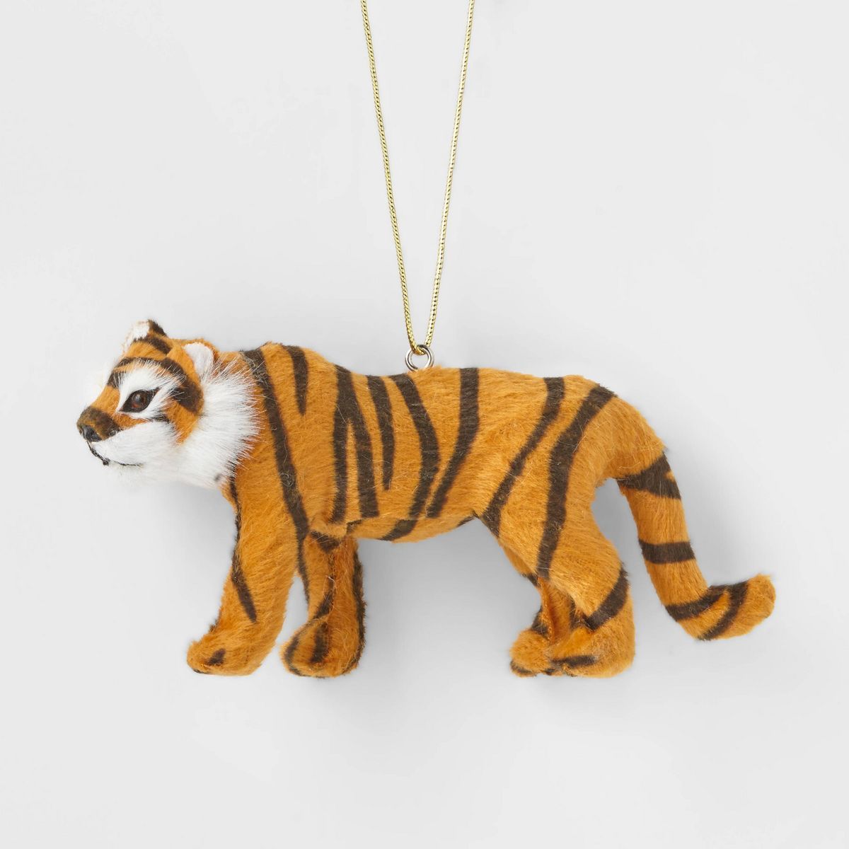 Faux Fur Tiger Christmas Tree Ornament - Wondershop™ | Target