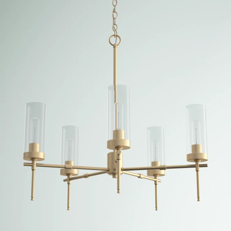 Willcox 5 - Light Unique Classic Chandelier | Wayfair Professional