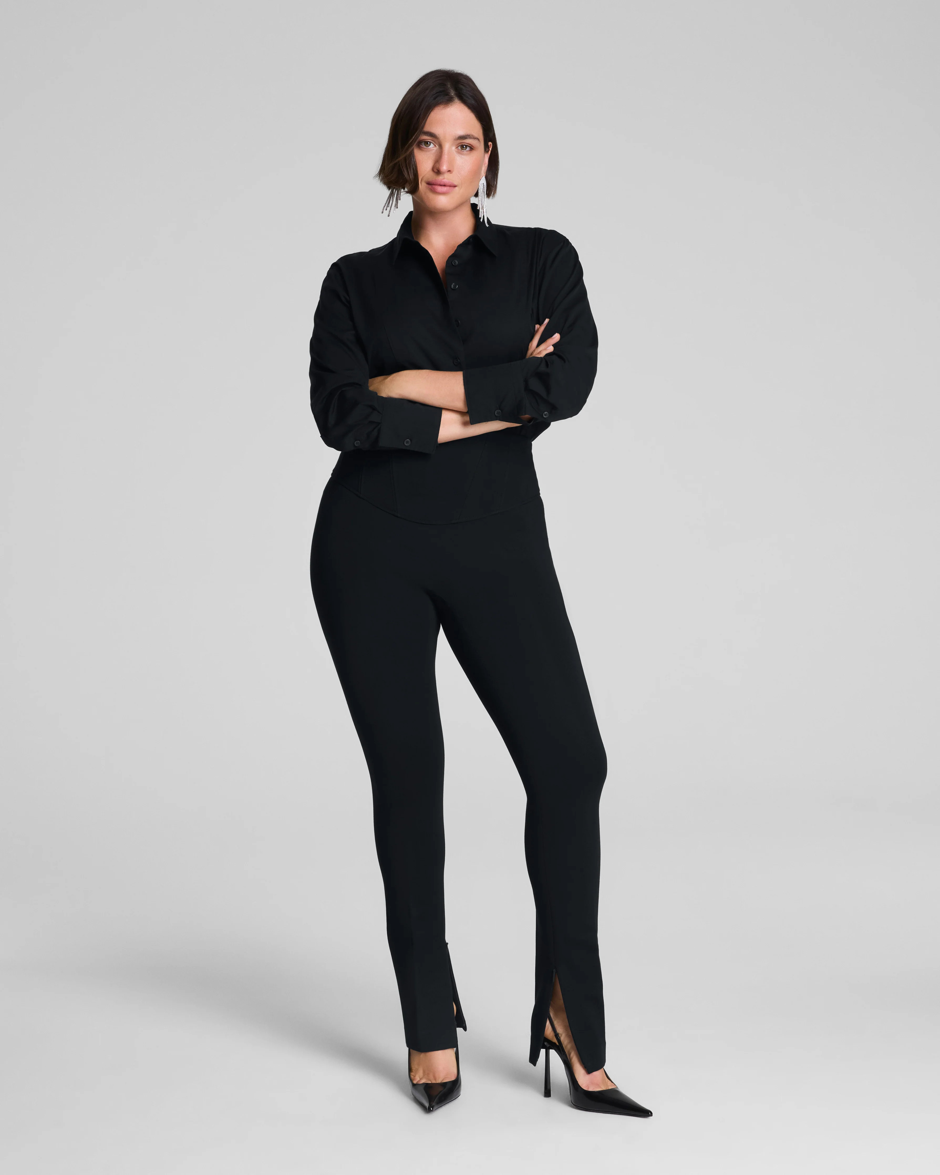 High Waisted Skinny Pants | Ponte with Tummy Control | SPANX | Spanx