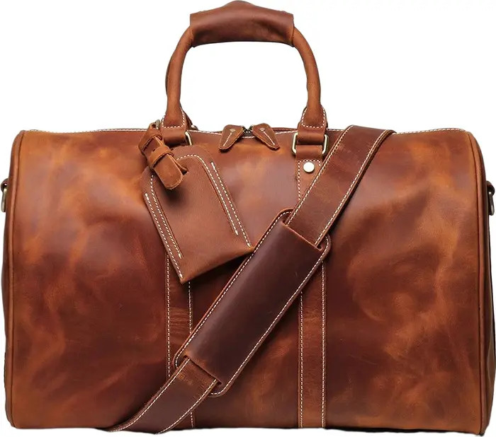 The Brandt Weekender | Small Leather Duffle Bag | Nordstrom