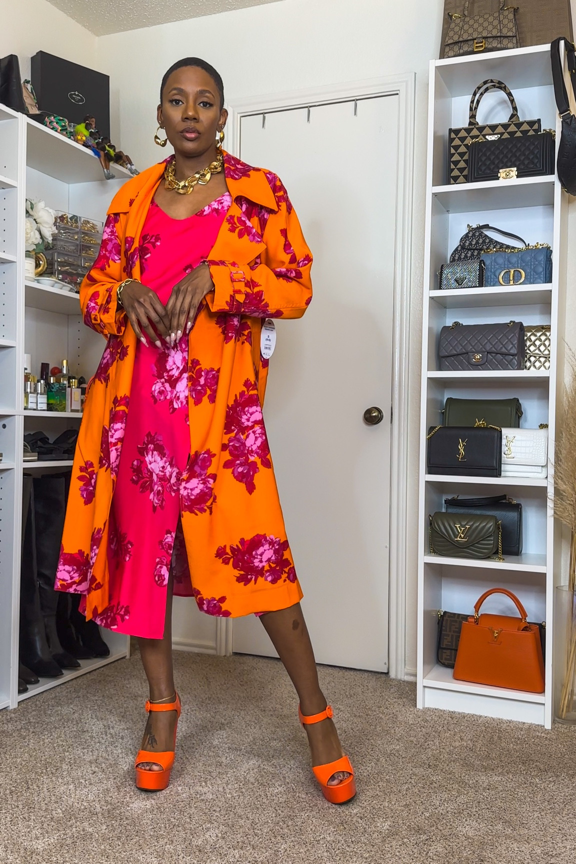 Mixing Prints can be the same print in different colors or even textures 

#LTKunder100 #LTKSeasonal #LTKstyletip