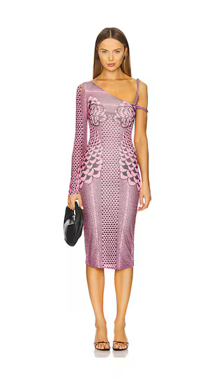 Charo Dress in Pink Petal | Revolve Clothing (Global)