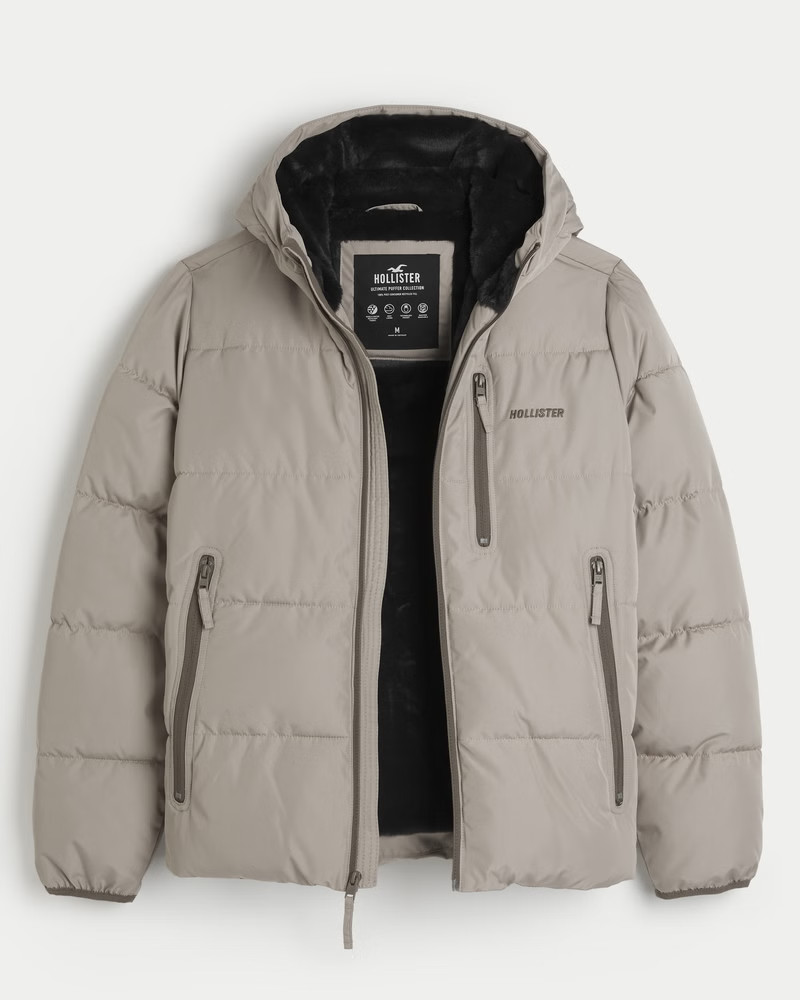 Ultimate Cozy-Lined Puffer Jacket | Hollister (US)