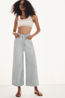 Ética Marley Ultra High-Rise Baggy Wide-Leg Jeans | Anthropologie (US)
