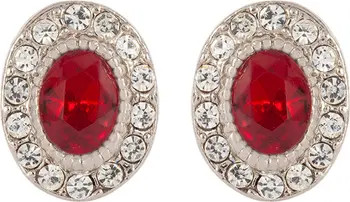 1990s Vintage Swarovski Red Crystal Earrings | Nordstrom