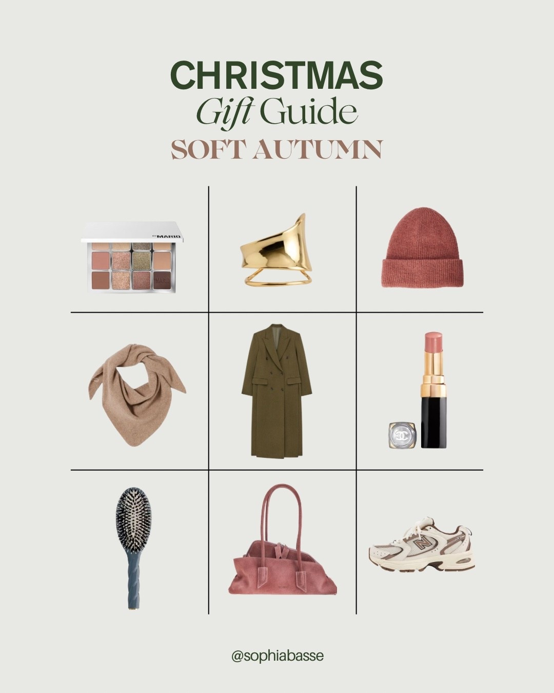 Christmas Gift guide soft autumn #colorimetrie #automnedoux 

#LTKfestive #LTKgiftguide #LTKfrance