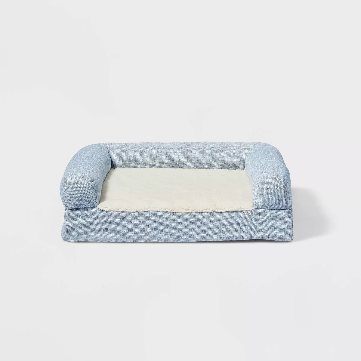 Sofa Bolster Dog Bed - Light Blue - Boots & Barkley™ | Target