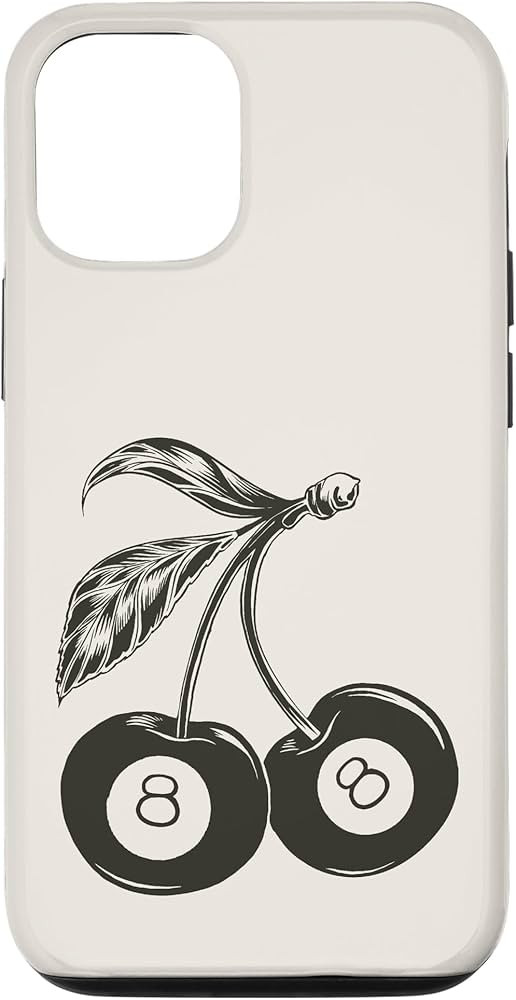 iPhone 13 Pro 8 Billiard Ball Cherry Pattern Fruit Cute Cherry Case | Amazon (US)