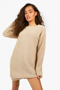 Crew Neck Jumper Dress | boohoo (US & Canada)