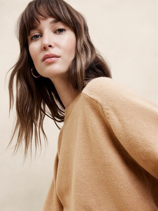 Perfectly Soft Crew-Neck Sweater | Banana Republic Factory