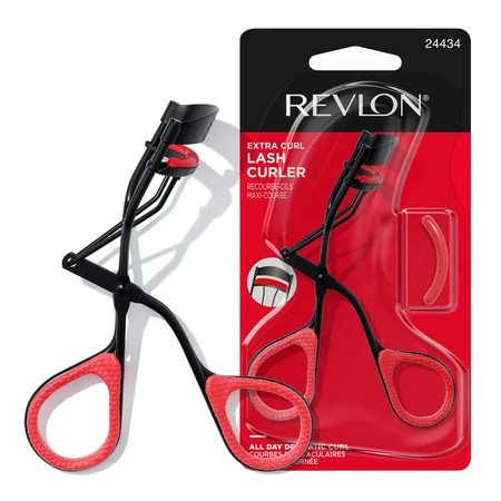 Revlon Extra Curl Lash Curler All Day Dramatic Curl No-Slip Finger Grips 1 count | Walmart (US)