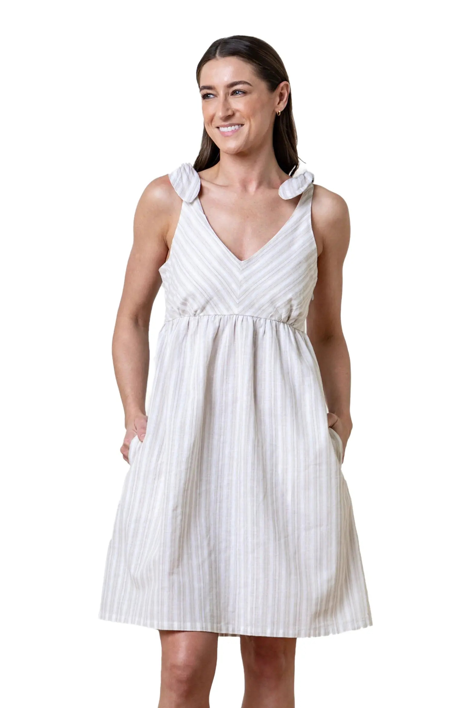 Women's Sleeveless Bow Shoulder Dress (Women) | Nordstrom | Nordstrom
