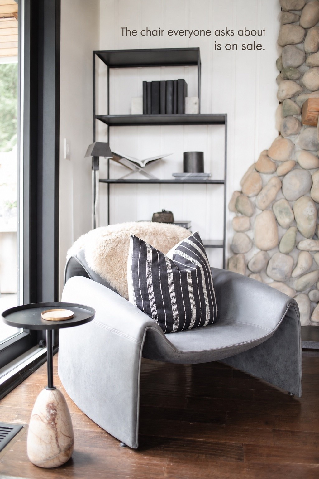 The Statement Chair Everyone Asks About

One of the most asked-about pieces in our home is finally on sale! This sculptural vegan leather armchair has the prettiest curved silhouette and instantly gives any corner a modern, high-end look.

Shop the chair below. 🖤

#LTKHome #LTKSaleAlert #LTKSeasonal