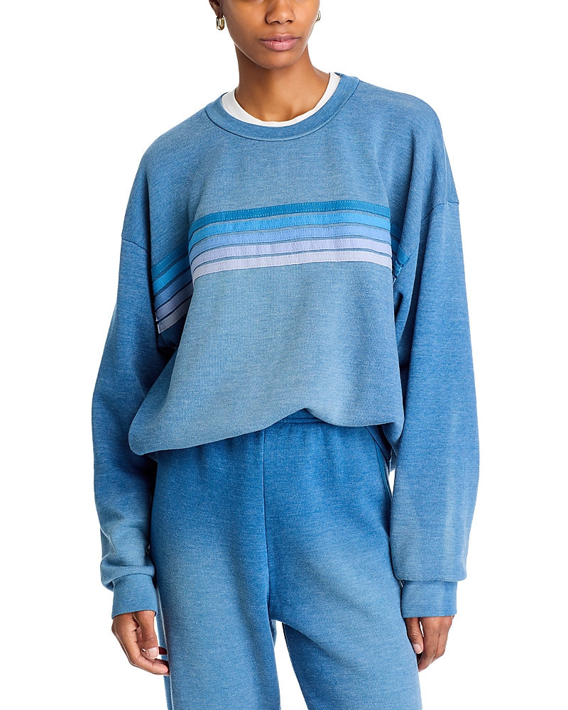 Aviator Nation Five Striped Sweatshirt | Bloomingdale's (US)