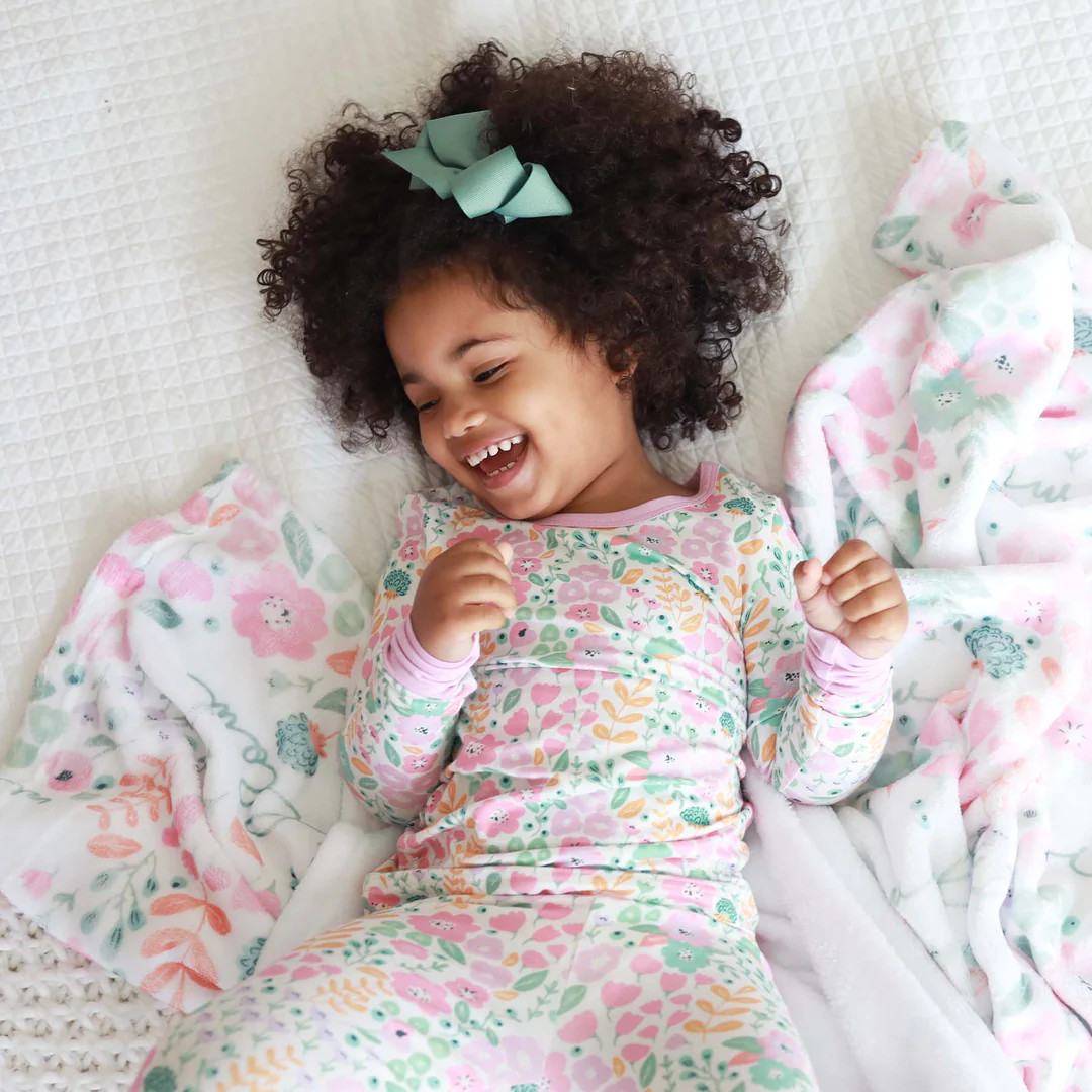 Willow's Whimsy Floral Two Piece Pajama Set | Caden Lane