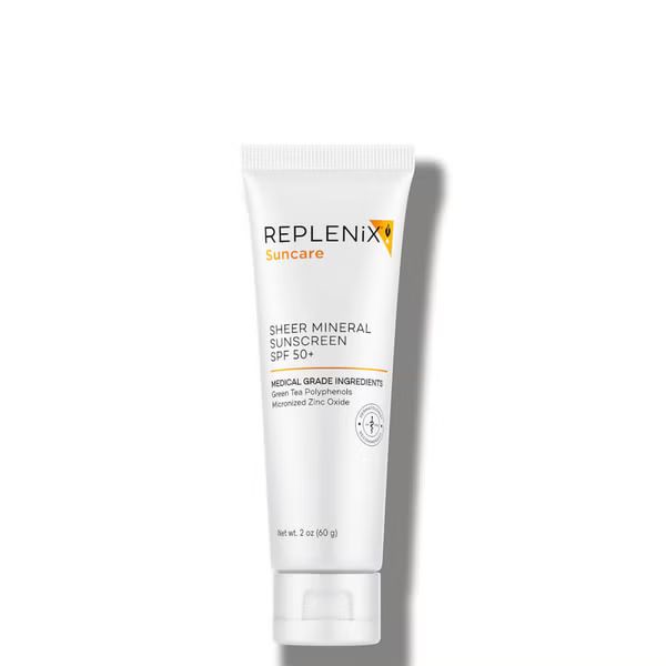 Replenix Sheer Physical Sunscreen Cream SPF 50 Plus (2 oz.) | Dermstore