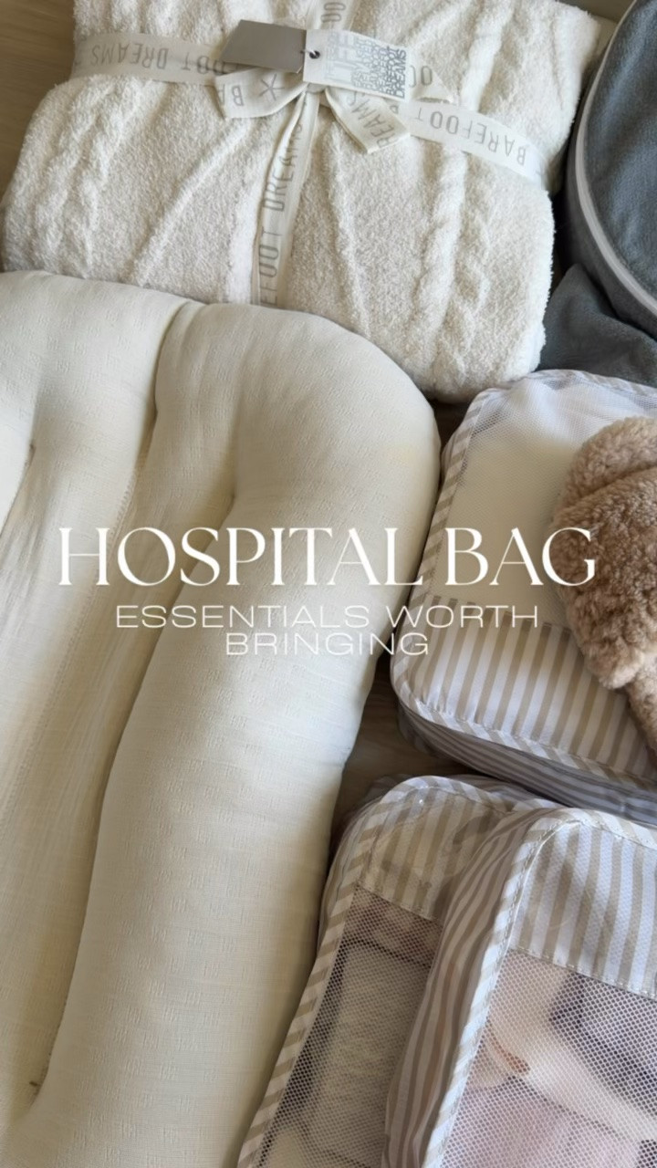 Essentials I’m bringing along in my hospital bag- for me & baby! We’re in the final weeks of pregnancy, so getting all the things ready for meeting this baby soon! 🤍

Pregnancy || third trimester || nesting || hospital bag inspo || baby essentials || postpartum essentials

#LTKmomlife #LTKBaby #LTKBump