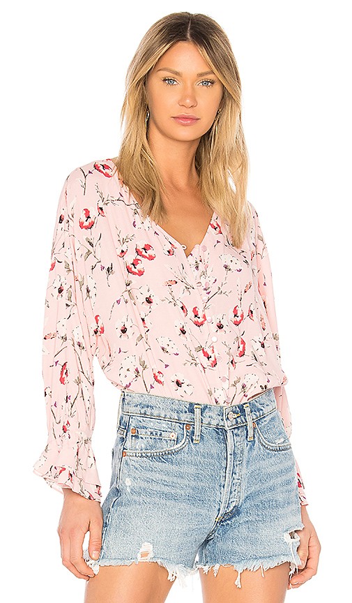 Sanctuary Posey Blouse in Playful Flora | Revolve Clothing (Global)