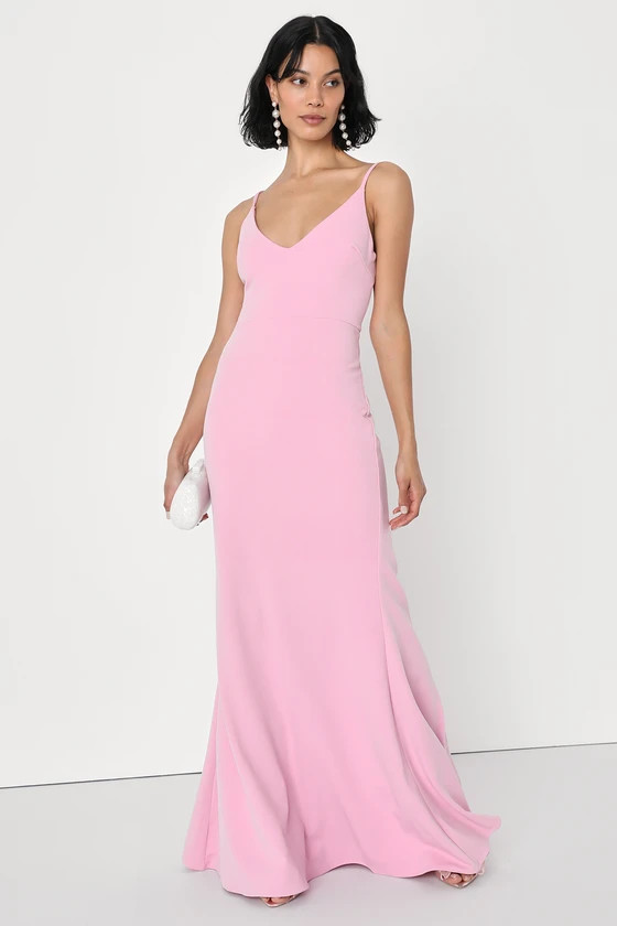 Infinite Glory Pink Maxi Dress | Lulus (US)