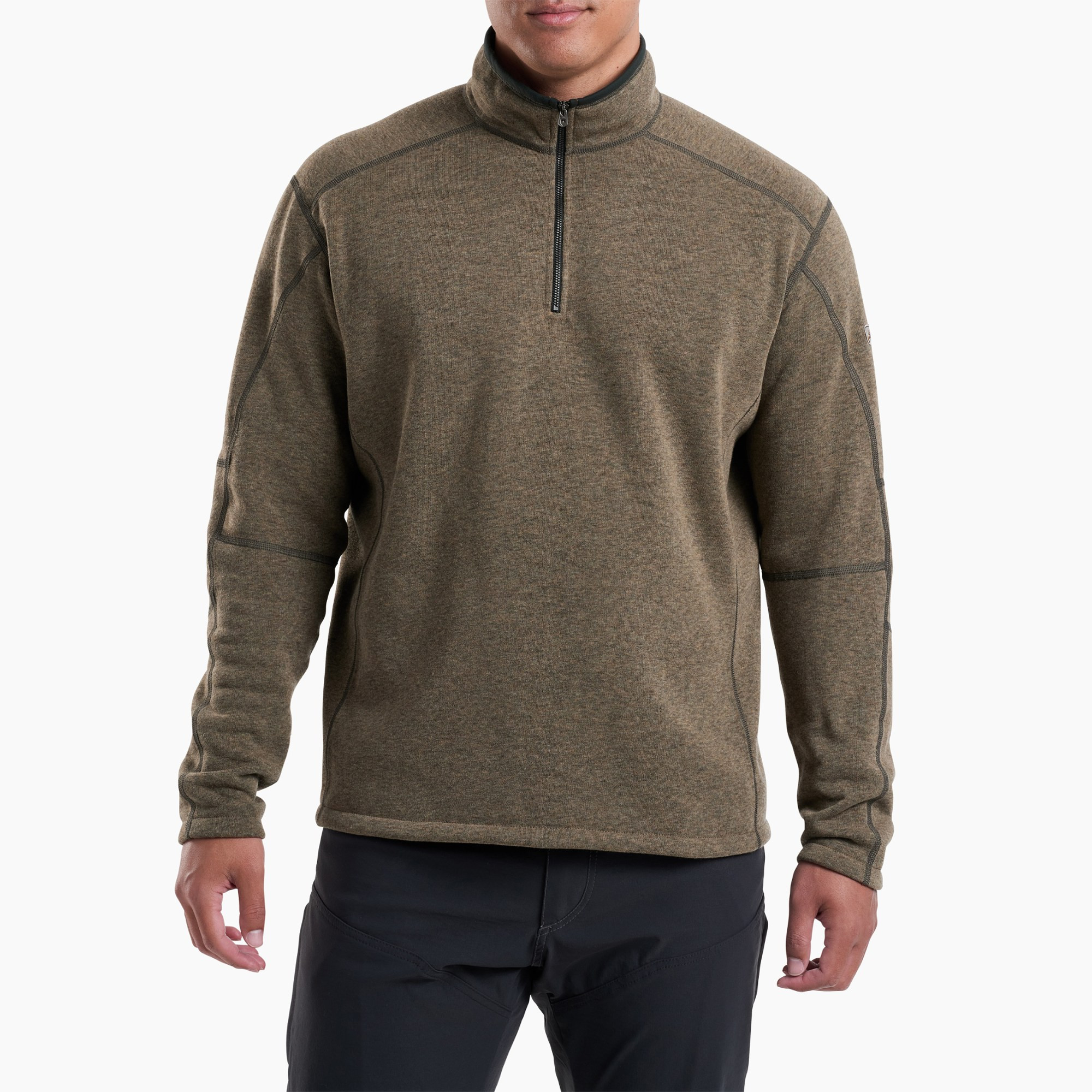 KUHL Men's Revel Quarter-Zip Fleece Sweater Khaki Xxxl | REI