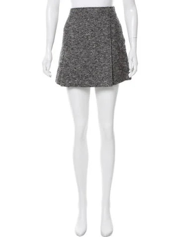 Theory Wool Tweed Skirt | The Real Real, Inc.