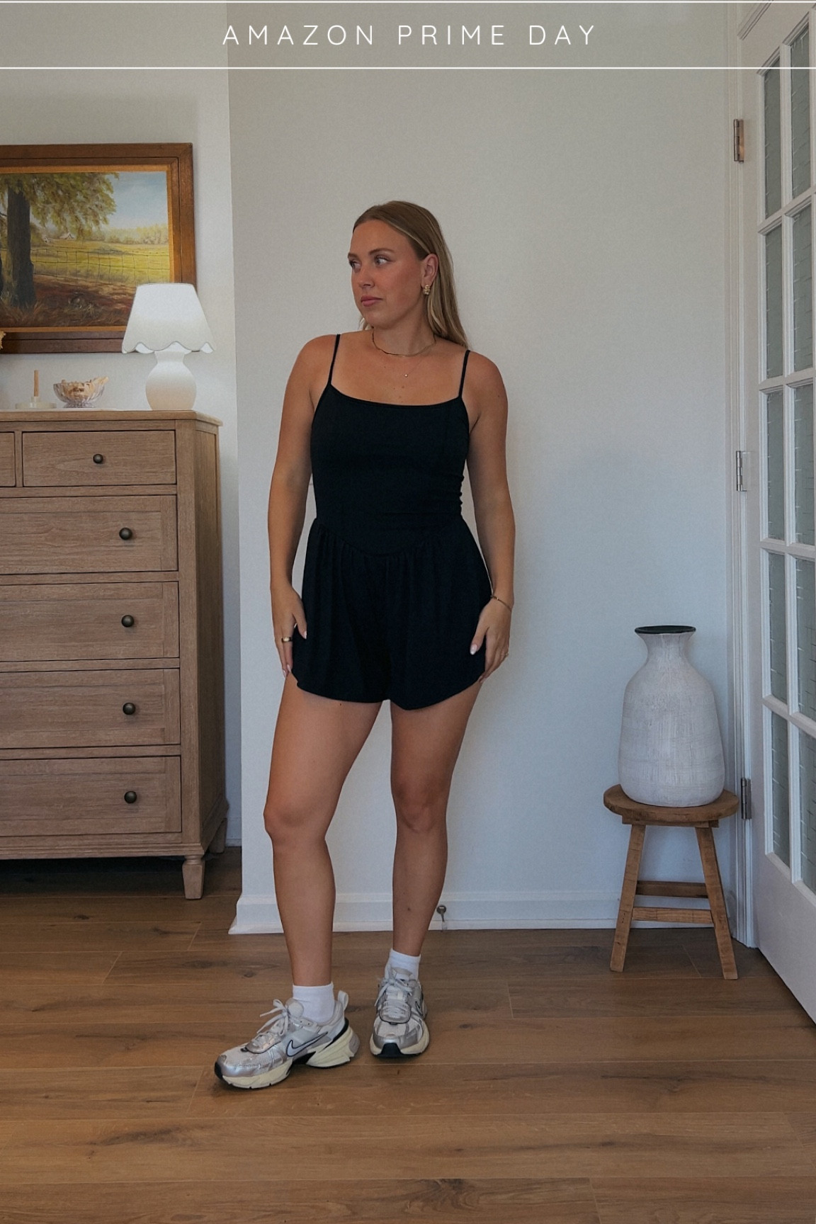 Amazon Prime Day: chic athletic outfit


Fitness, activewear, black romper, gym outfit, white sneakers, tennis shoes, minimalistic, athletic wear, summer work out look, neutral, chic

#LTKStyleTip #LTKFitness #LTKSaleAlert