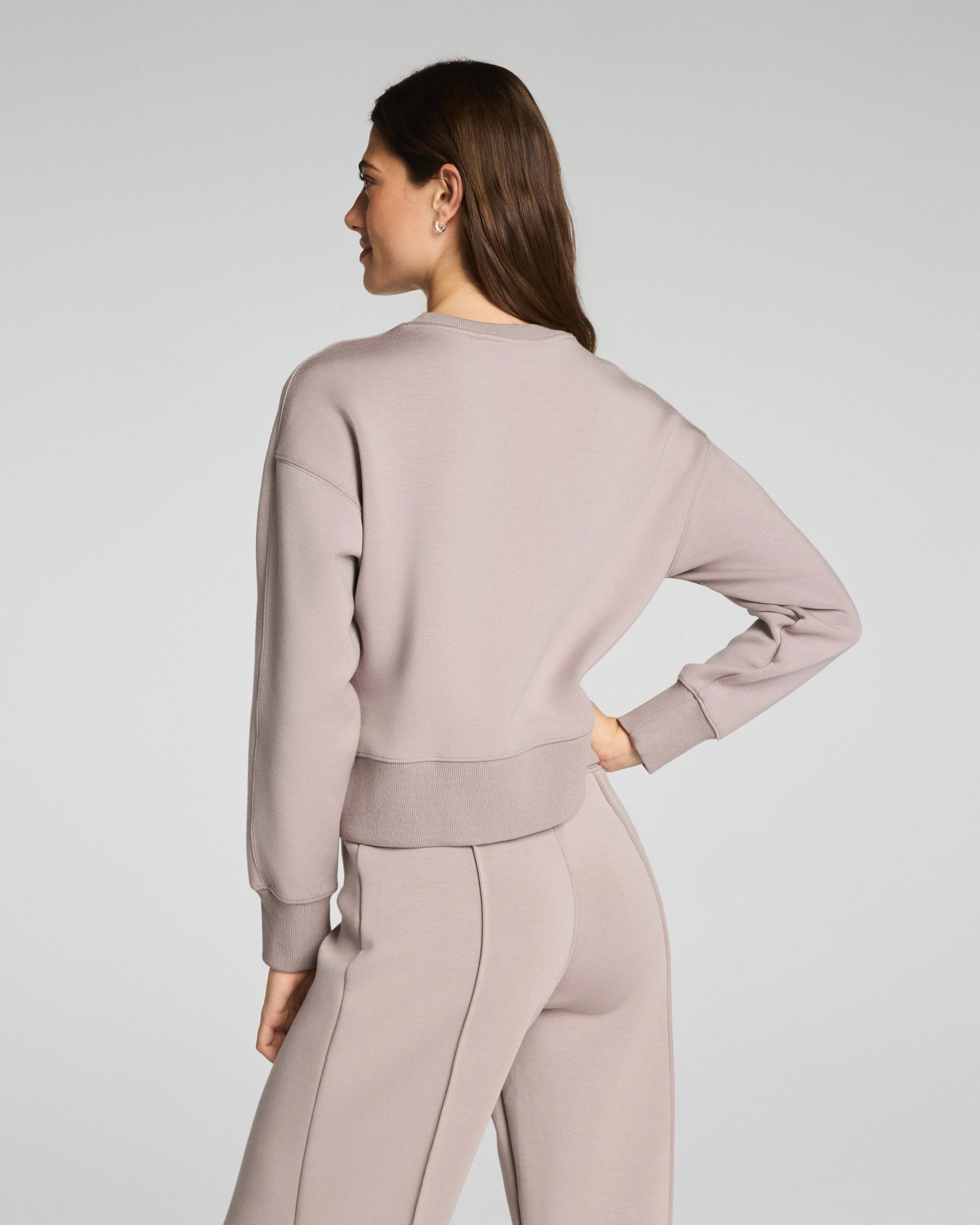 AirEssentials Luxe Crewneck Long Sleeve Top | SPANX | Spanx
