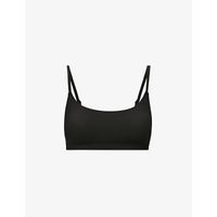 Scoop-neck stretch-cotton bralette | Selfridges