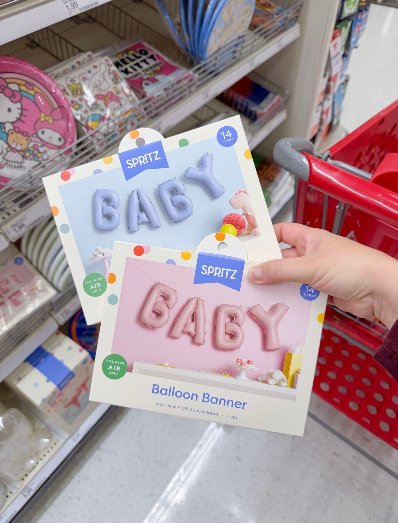 New from Spritz at Target! Baby Balloon Banner! Perfect decoration for a baby shower! 

#LTKBaby #LTKmomlife #LTKFestival