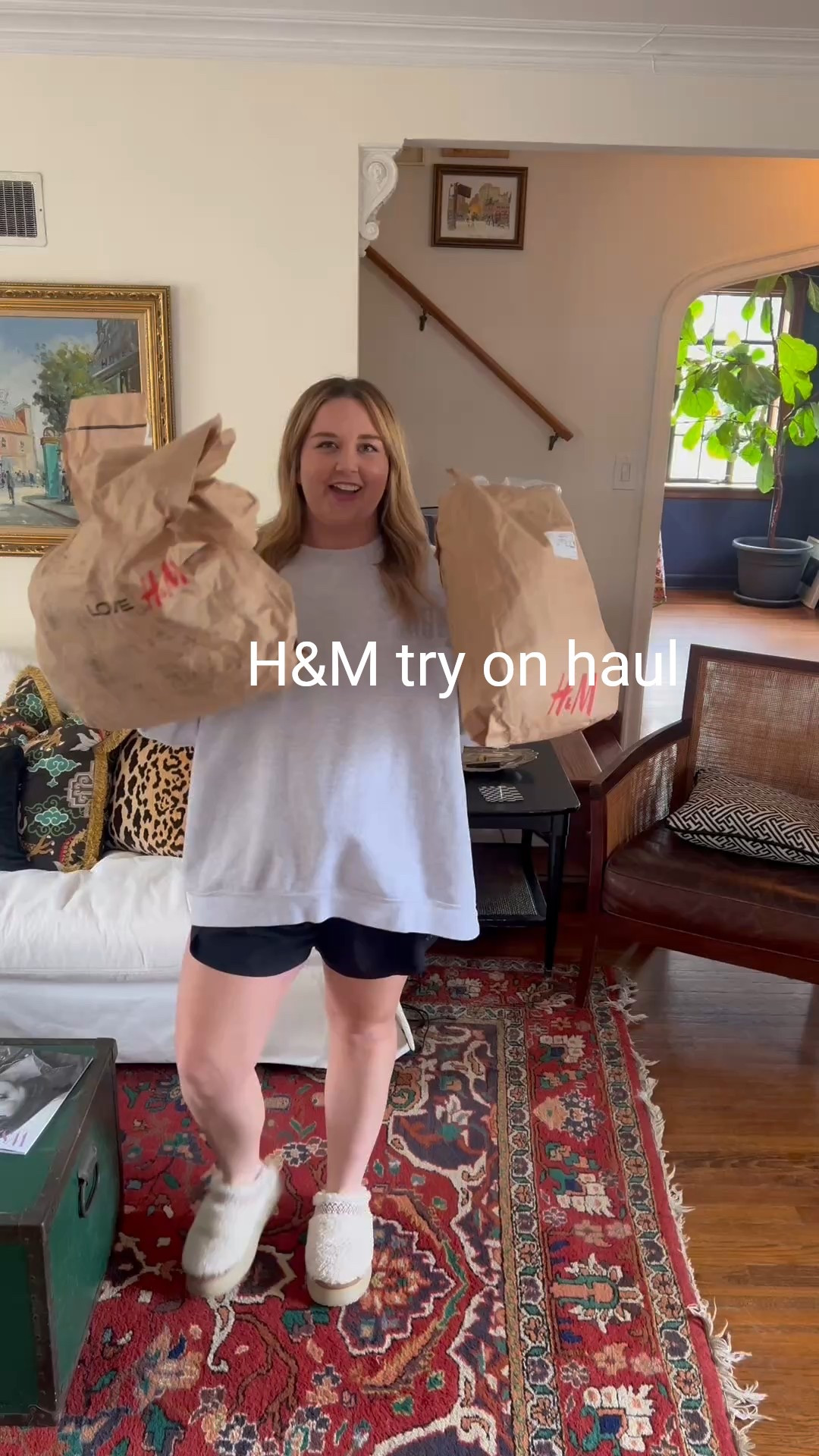 H&M try on haul! They are killing it with spring fashion. Keeping everything but the white jeans!

Dress - XL
Jeans - 14
Sweater - XXL 
Sweatpant jeans - XL
White top - XL

#LTKFindsUnder50 #LTKMidsize #LTKSpringSale