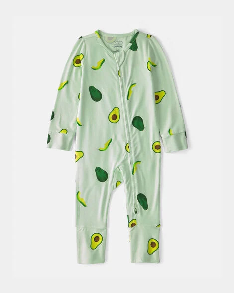 Carter's Baby Boys Avocado PurelySoft Sleep & Play Pajama - Green NB Green | Carter's Inc