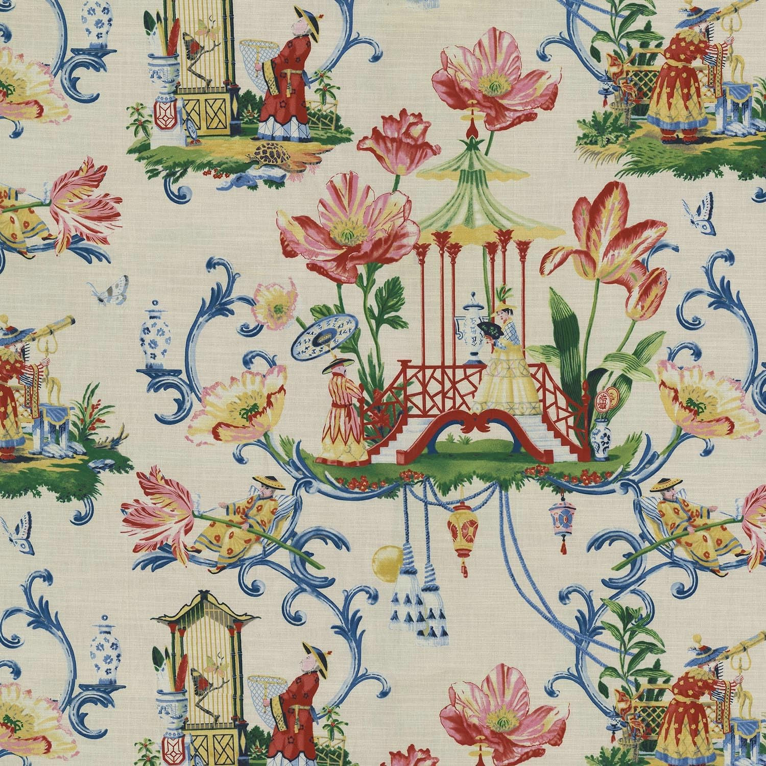 Surface Style Harrison Howard - Premium Printed Cotton Fabric by The Yard, Global Inspired, Desig... | Amazon (US)