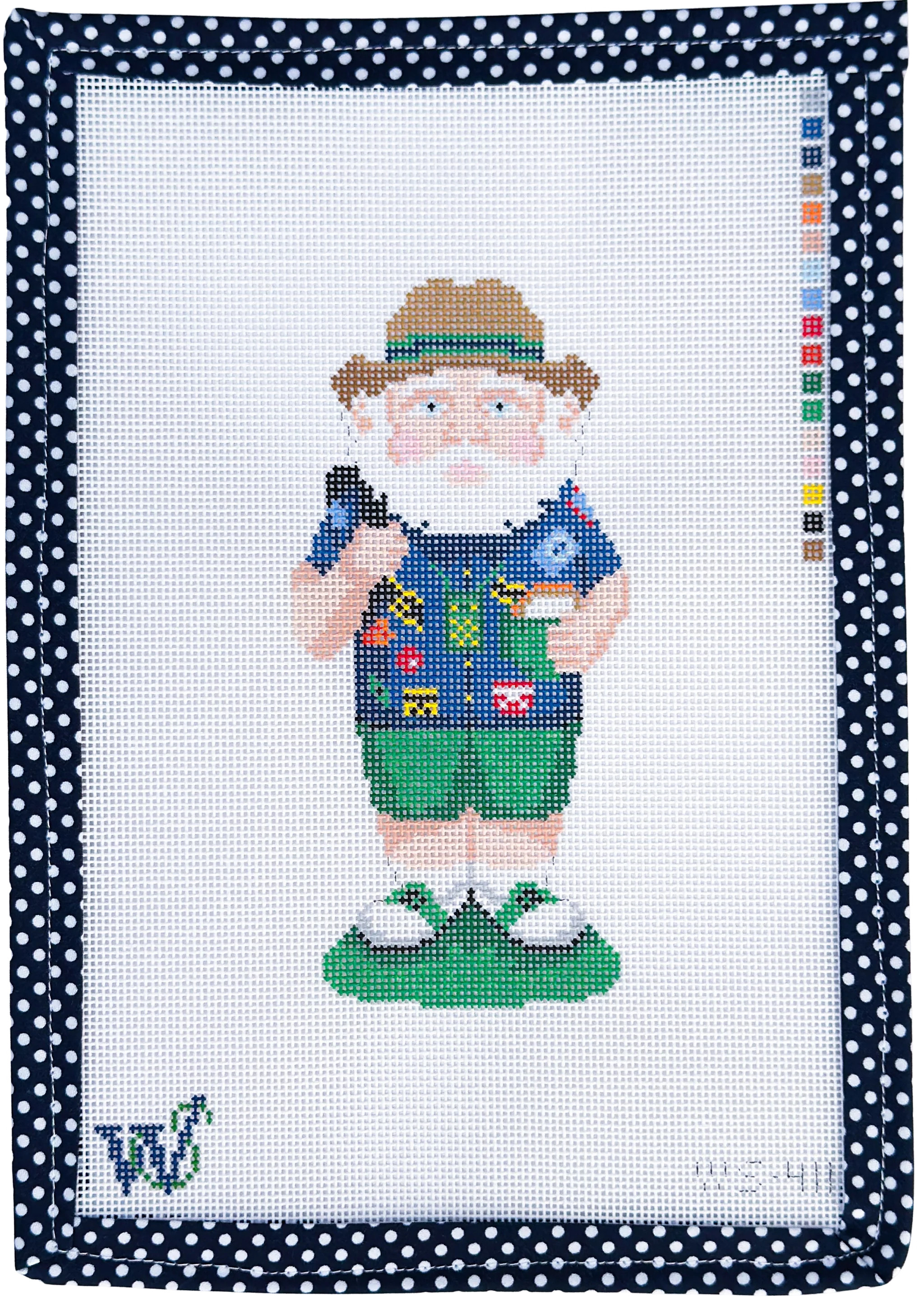 The Badge Polo Patron | Wipstitch