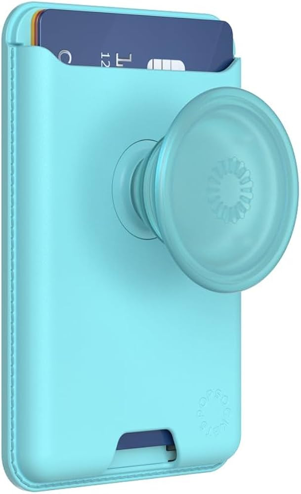 PopSockets Phone Wallet with Expanding Grip and Adapter Ring for MagSafe, Phone Card Holder, Wire... | Amazon (US)