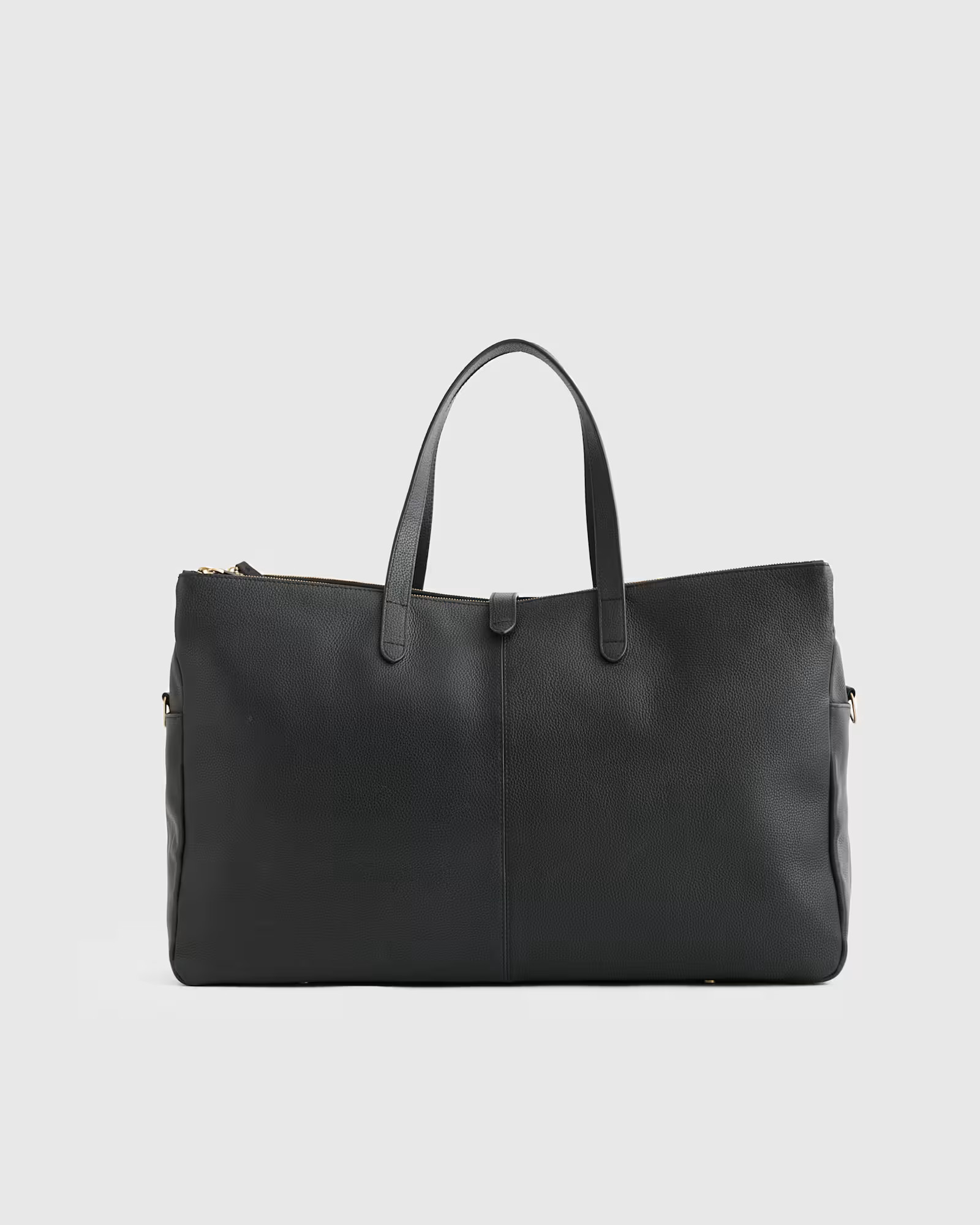 Italian Leather Triple Compartment Weekender | Quince