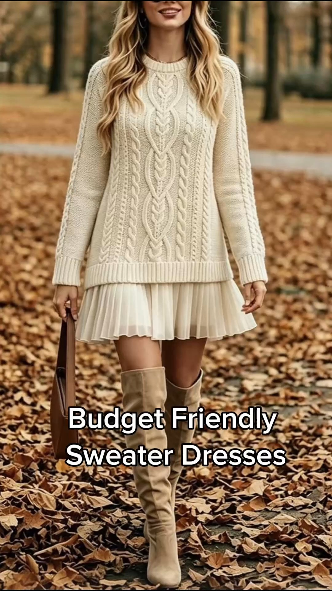 Obsessed with this sweater dress for under $60!✨ It is the ultimate fall staple—pair it with knee-high boots or ankle booties for an effortless chic look. Shop my picks directly through the links below and follow me in the LTK app.

#fallstyle #winteroutfit #sweaterdress #affordablestyle #ltksalealert #outfitinspo

#LTKOver40 #LTKTravel #LTKWorkwear