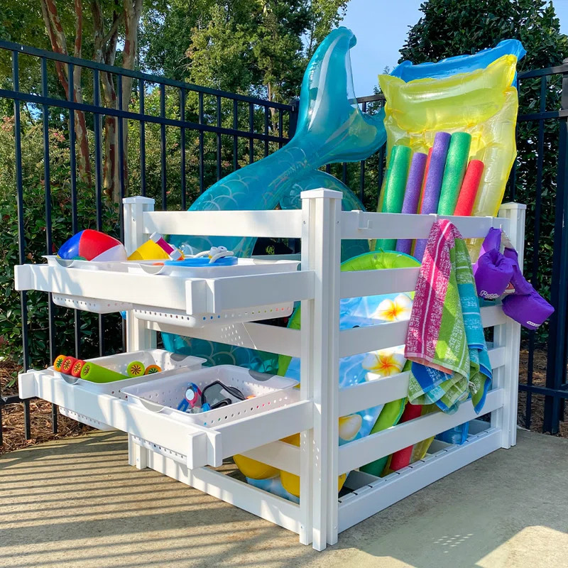 Zippity Outdoor Products Poolside Storage Organizer | Wayfair North America
