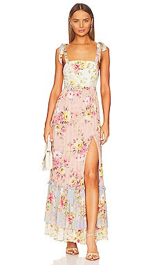 Yumi Kim Mahogany Maxi Dress in Dazzling Garden from Revolve.com | Revolve Clothing (Global)