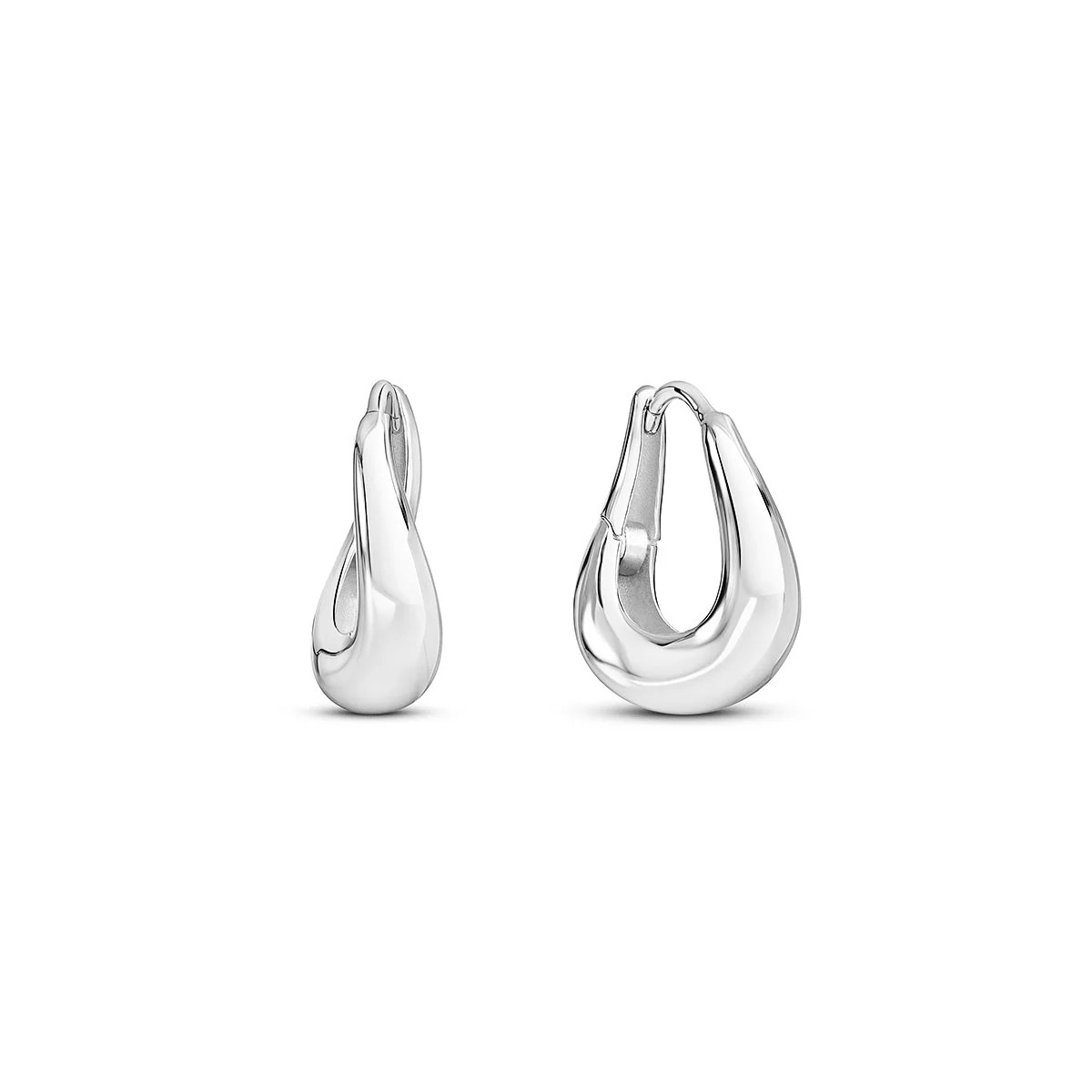 Mini Organic Hoops (Silver) | Abbott Lyon