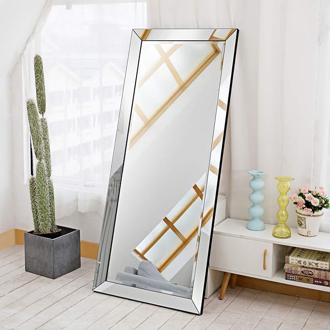 Openuye Full Length Mirror, 70"X30" Vanity Mirror Standing Hanging or Leaning Against Wall, Recta... | Amazon (US)