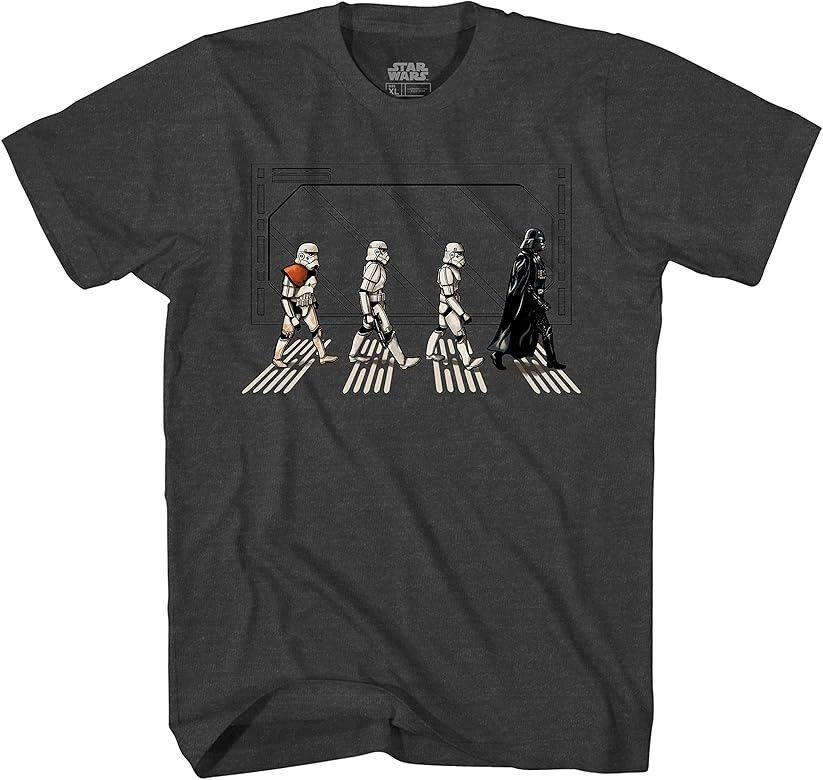 STAR WARS Death Star Road Stormtrooper Crossing Mens T-Shirt | Amazon (US)