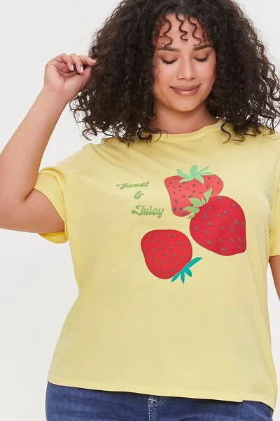 Plus Size Organically Grown Cotton Graphic Tee | Forever 21 (US)