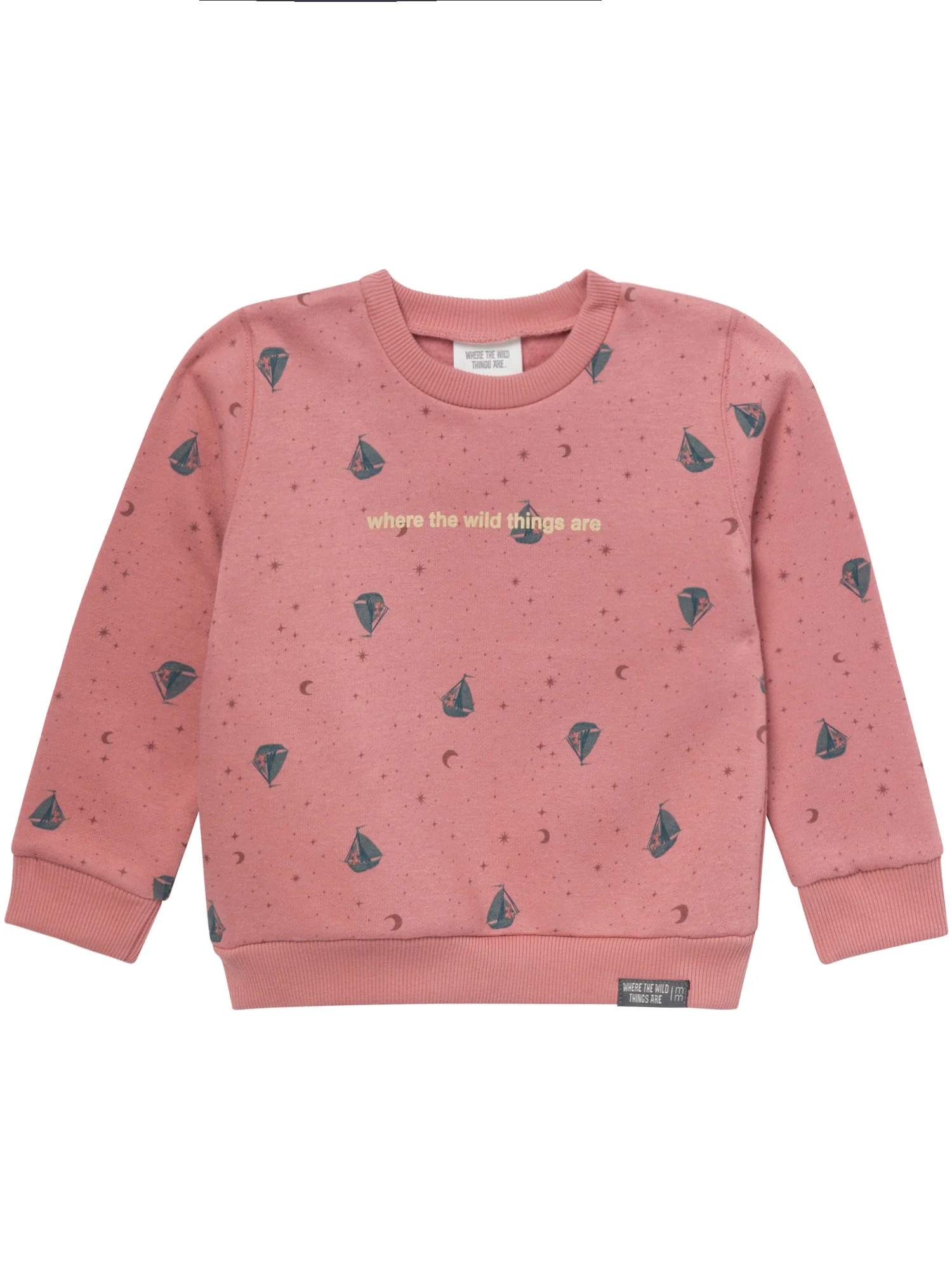 Modern Moments x Where the Wild Things Are Baby and Toddler Neutral Elevated Sweatshirt, Sizes 0/... | Walmart (US)