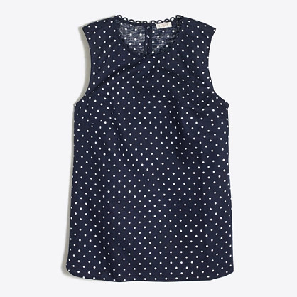 Printed corded shell | J.Crew Factory