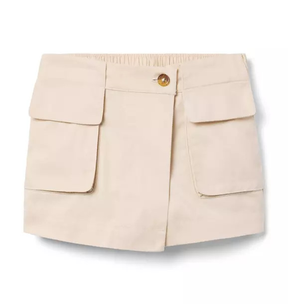 The Twill Cargo Skort | Janie and Jack